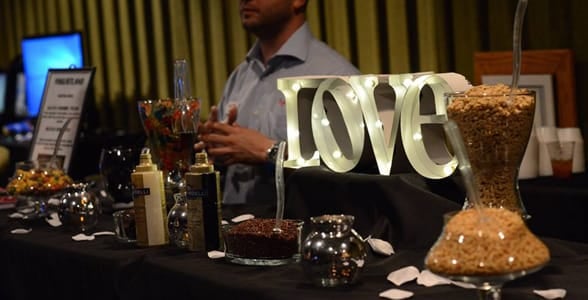 Photo of the dessert bar at the Florida Film Festival