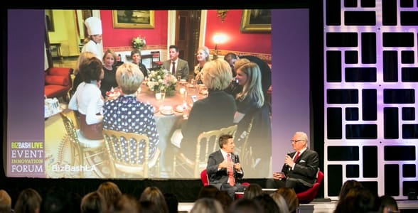 Photo of a BizBash live event presentation