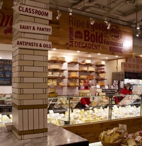 Photo of the inside of Murray's Cheese shop