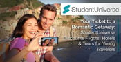 Your Ticket to a Romantic Getaway: StudentUniverse Discounts Flights, Hotels &#038; Tours for Young Travelers