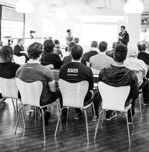 Photo of an AddThis Hackathon