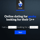 geek online dating în marea britanie