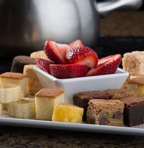 Photo of The Melting Pot's strawberries, cakes, and brownies