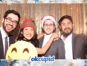 Photo of the OkCupid holiday party