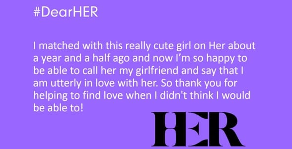 Screenshot of a Tumblr post on Her's feed