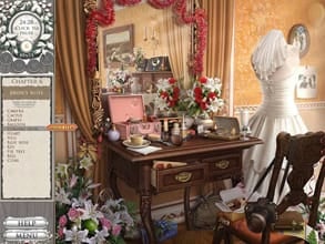 Screenshot of the Nora Roberts Vision in White game