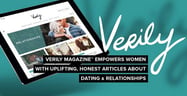 Verily Magazine Empowers Women With Uplifting, Honest Articles About Dating &amp; Relationships