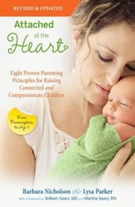 Book cover of "Attached at the Heart" Book cover of "Attached at the Heart"