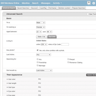 Screenshot of a BBWCupid profile
