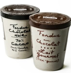 Photo of igourmet's chocolate fondue products