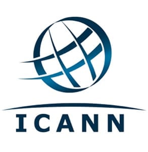 Photo of the ICANN logo