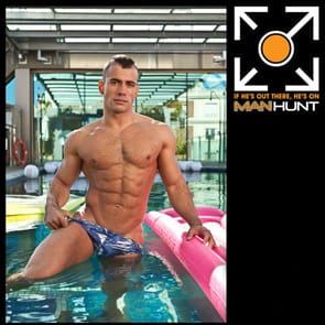 Photo of a ManHunt member