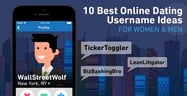 10 Best “Online Dating Username” Ideas — (For Women &amp; Men)