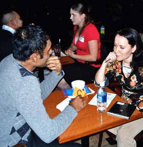 Photo of a 25Dates.com speed dating event