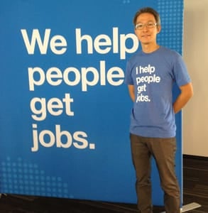 Photo of Indeed's CEO, Hisayuki 