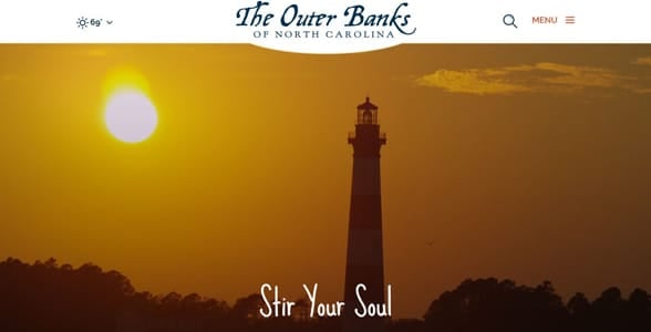 Photo of the Cape Hatteras Lighthouse