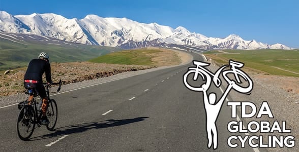 Photo of the TDA Global Cycling logo