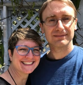 Photo of Mike and Tara Campbell, Behind the Name's Founders 