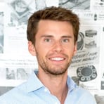 Photo of Justin McLeod, CEO of Hinge Photo of Justin McLeod, CEO of Hinge