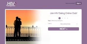 Screenshot of HIVDatingOnline Screenshot of HIVDatingOnline