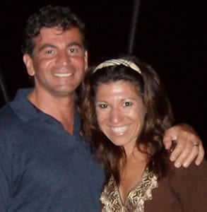 Photo of Lori Bizzoco, Founder of Cupid's Pulse, with her husband