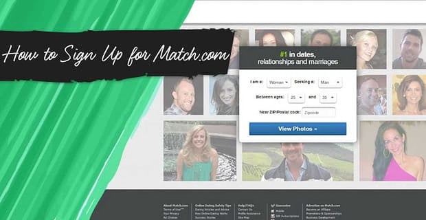 match dating site sign up