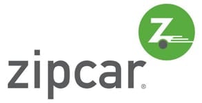 Photo of the Zipcar logo