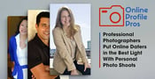 Online Profile Pros — Professional Photographers Put Online Daters in the Best Light With Personal Photo Shoots