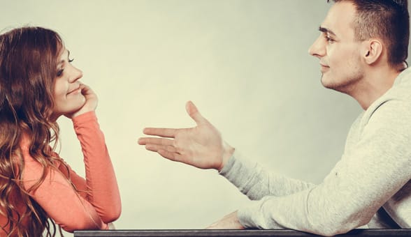 Photo of a couple compromising