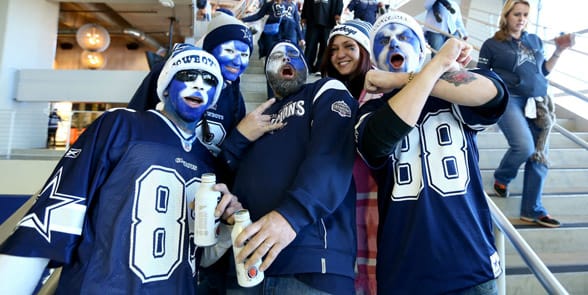 Photo of Dallas Cowboys fans