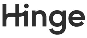 Photo of the Hinge logo