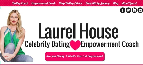 Screenshot of Laurel House's homepage Screenshot of Laurel House's homepage