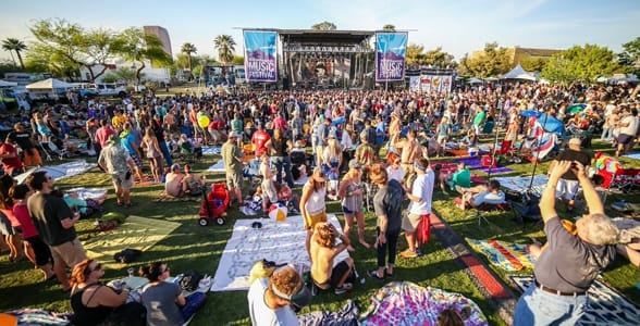 Photo of the McDowell Mountain Music Festival