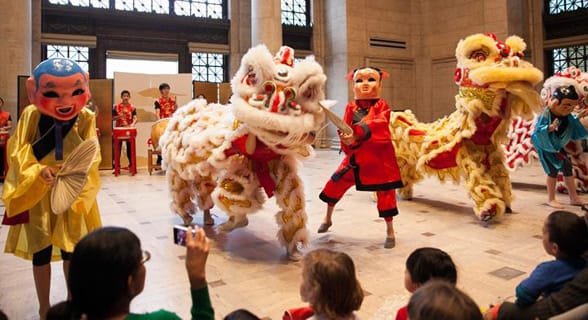 Photo of a San Francisco museum event