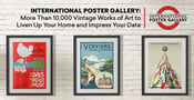 International Poster Gallery — More Than 10,000 Vintage Works of Art to Liven Up Your Home and Impress Your Date