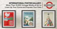 International Poster Gallery — More Than 10,000 Vintage Works of Art to Liven Up Your Home and Impress Your Date