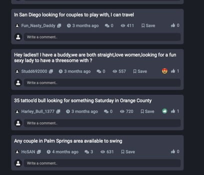 MenNation Forum Screenshot