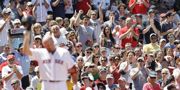 Photo of Boston Red Sox fans
