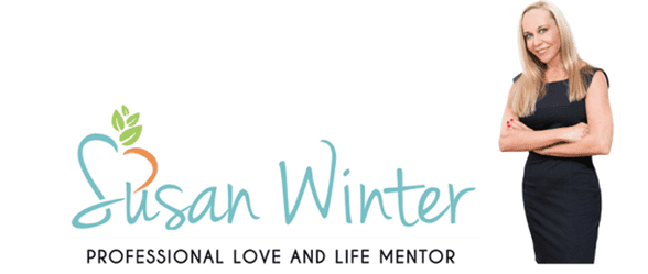 Photo of Susan Winter and her website logo