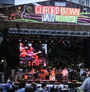 Photo of the Clifford Brown Jazz Festival