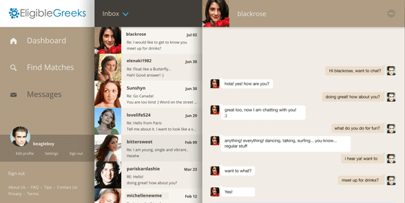 Screenshot of EligibleGreeks.com