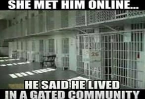 Screenshot of a catfishing meme