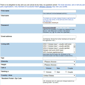 Screenshot of MPWH.net's chat rooms
