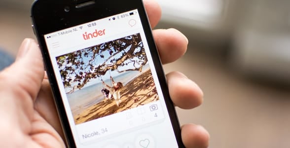 Photo of a Tinder profile Photo of a Tinder profile