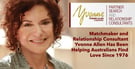 Matchmaker and Relationship Consultant Yvonne Allen Has Been Helping Australians Find Love Since 1976