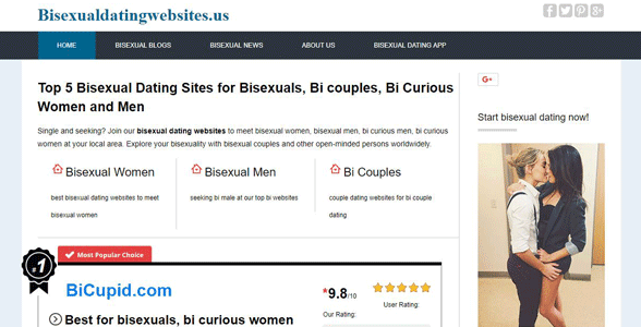 Screenshot of BisexualDatingWebsites.us