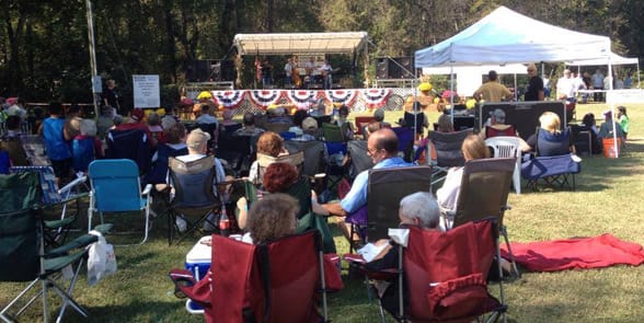 Photo of the Congaree Bluegrass Festival