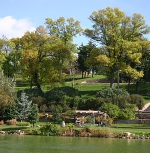 Photo of the gardens at Terrace Park