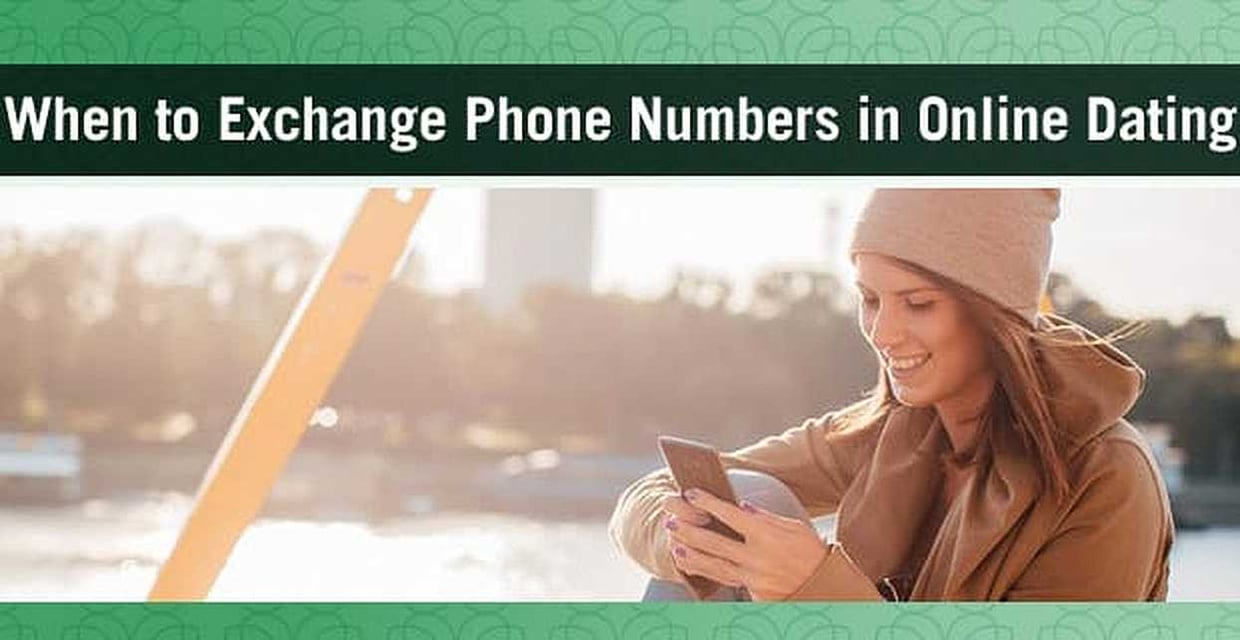 exchange phone numbers online dating