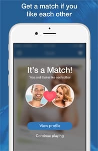 Screenshot of Spark, Curvy's matching game